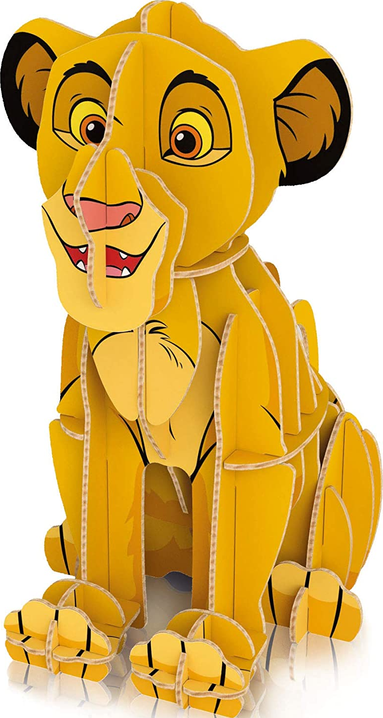 CLEMENTONI Disney : Le Roi Lion (104 pièces + 3D) - puzzle (Multicolore)