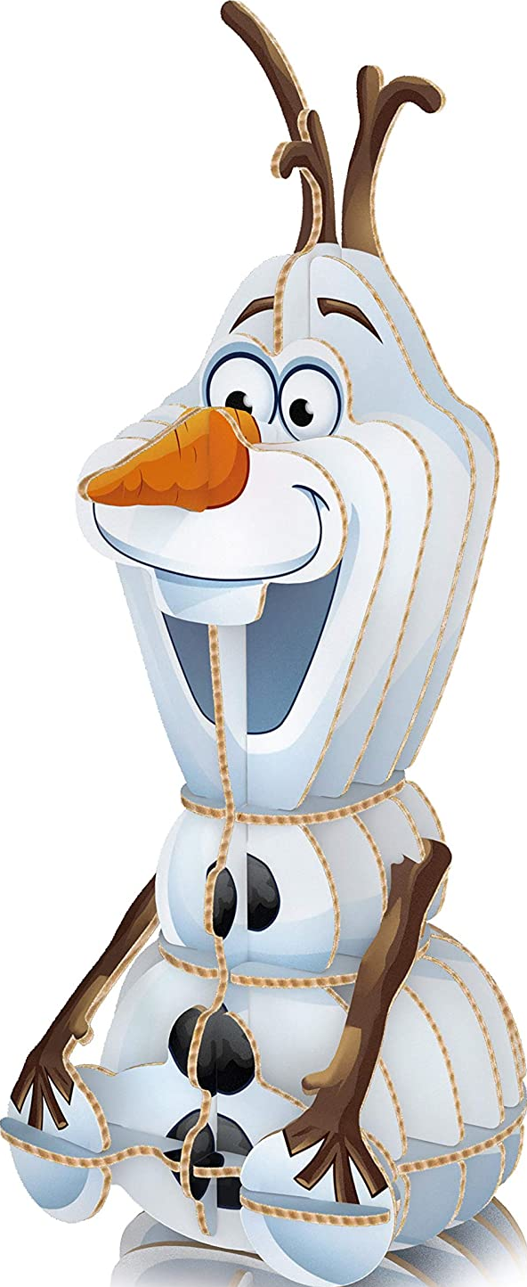 CLEMENTONI Disney : Frozen II (104 pièces + 3D) - puzzle (Multicolore)