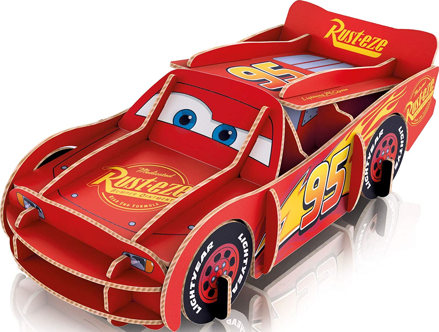 CLEMENTONI Disney-Pixar: Cars (104 Teile + 3D) - Puzzle (Mehrfarbig)