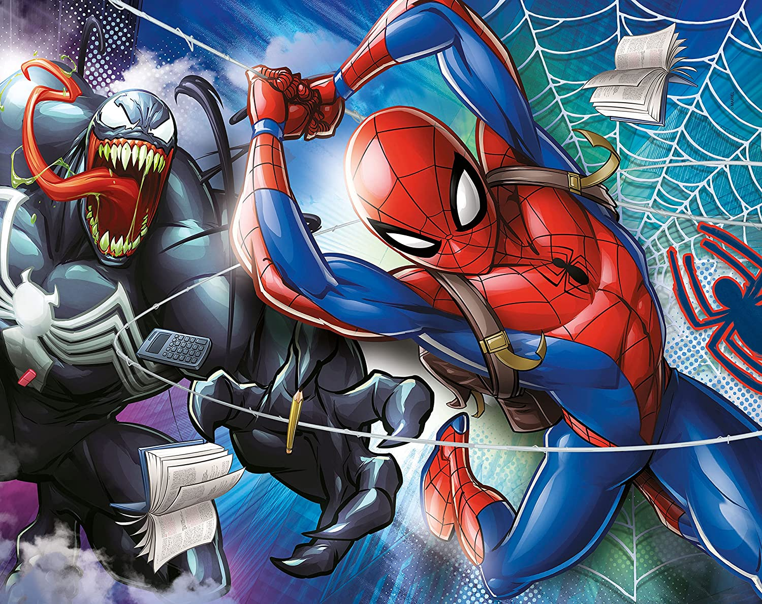 CLEMENTONI Marvel : Spiderman (20 + 60 + 100 + 180 pièces) - puzzle (Multicolore)