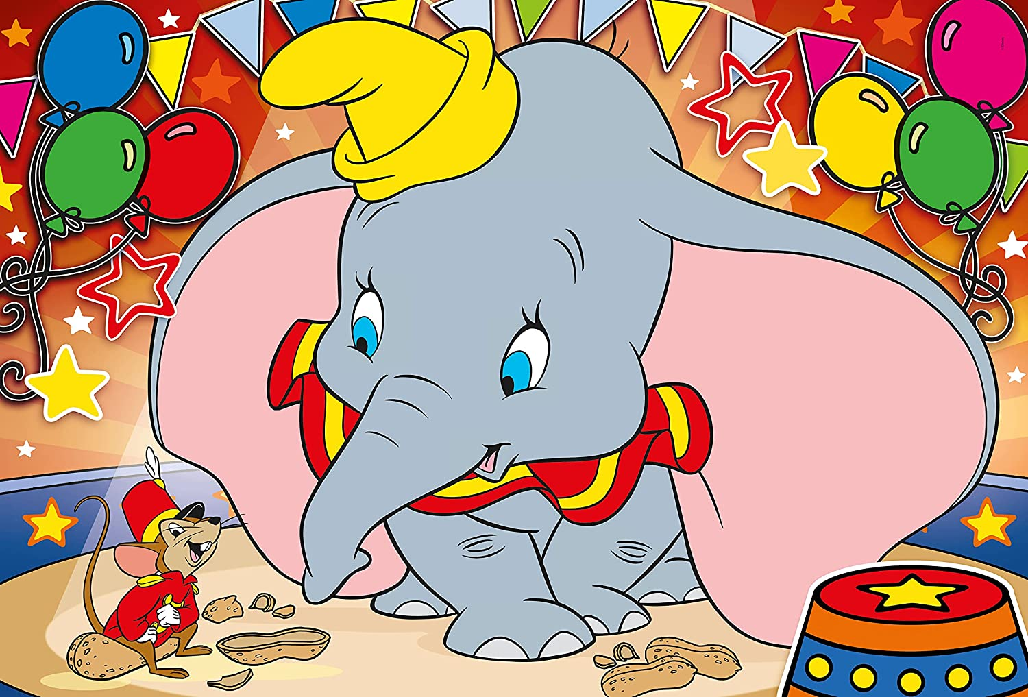 CLEMENTONI Disney Dumbo - puzzle (Multicolore)