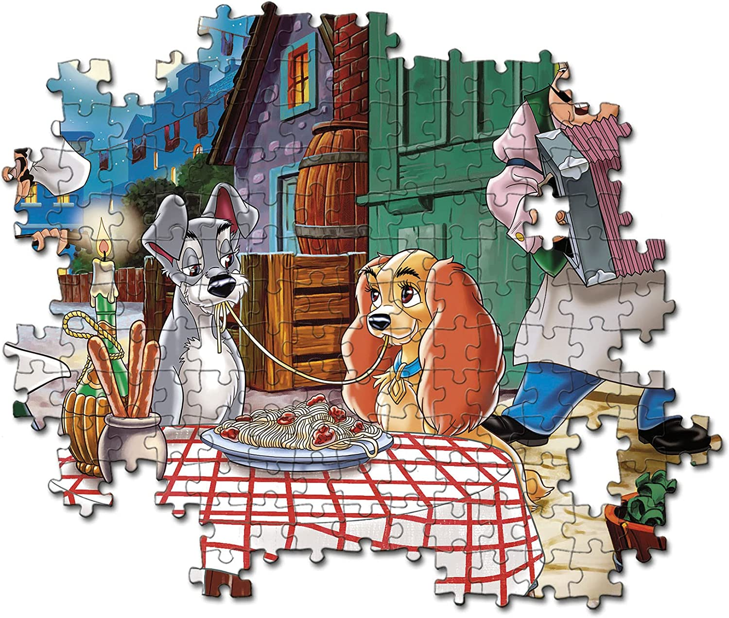 CLEMENTONI Disney: Classics (20 + 60 + 100 + 180 Teile) - Puzzle (Mehrfarbig)