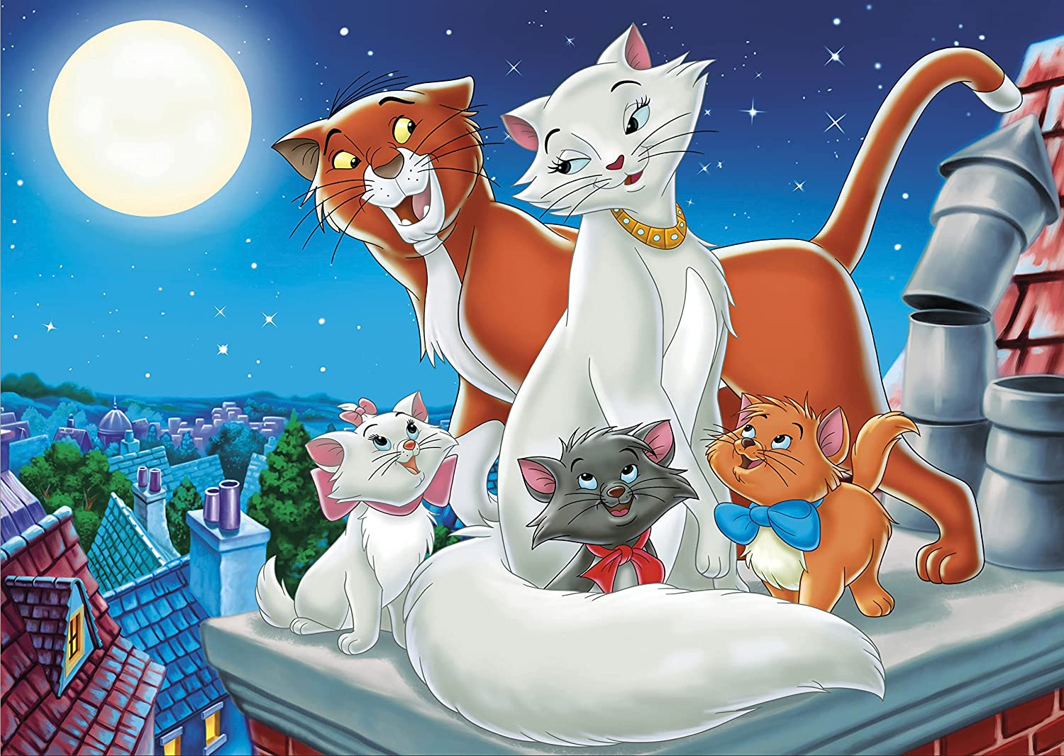 CLEMENTONI Disney: Classics (20 + 60 + 100 + 180 Teile) - Puzzle (Mehrfarbig)