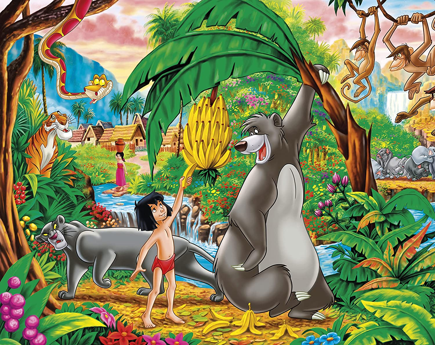 CLEMENTONI Disney: Classics (20 + 60 + 100 + 180 Teile) - Puzzle (Mehrfarbig)