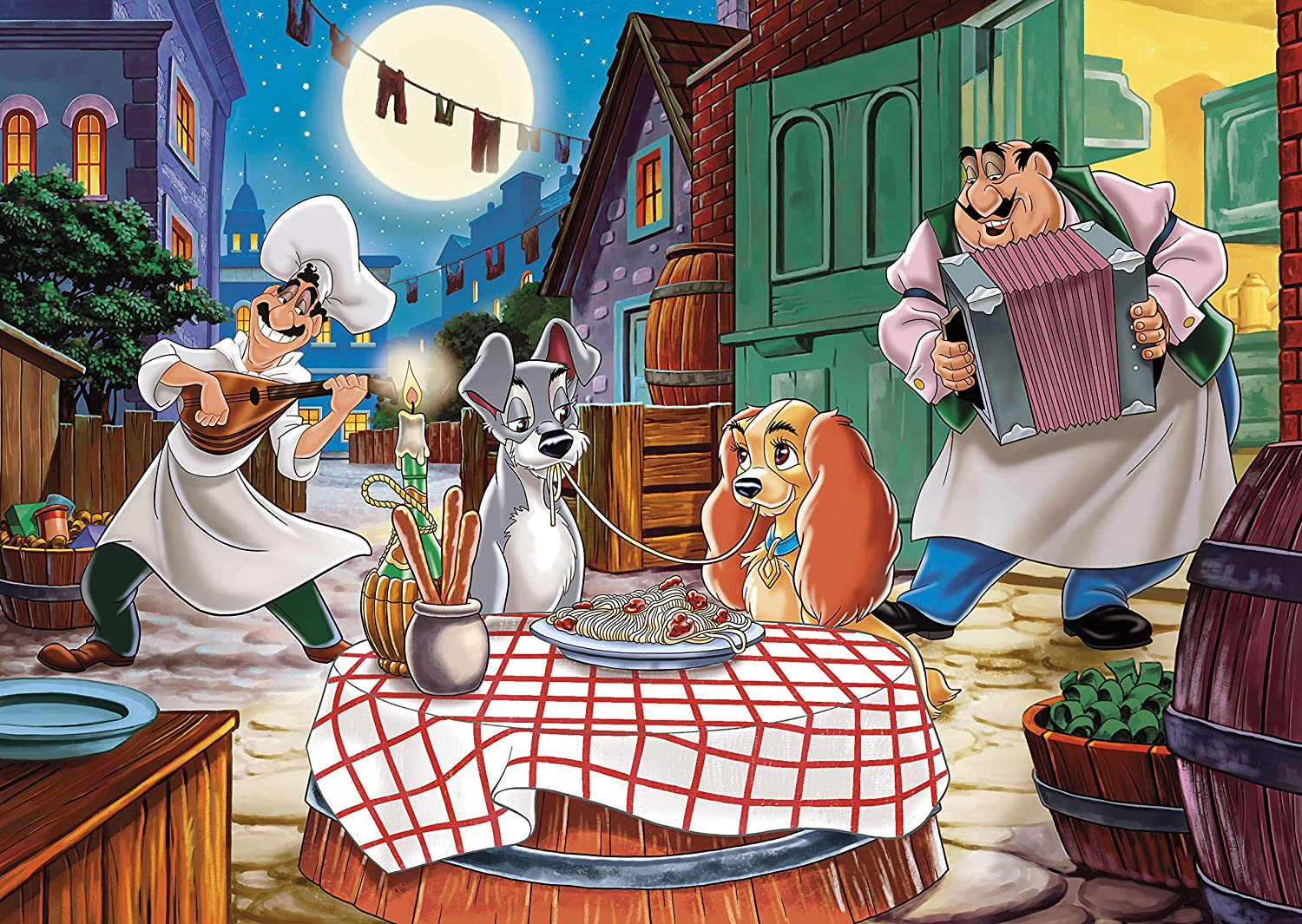 CLEMENTONI Disney: Classics (20 + 60 + 100 + 180 Teile) - Puzzle (Mehrfarbig)