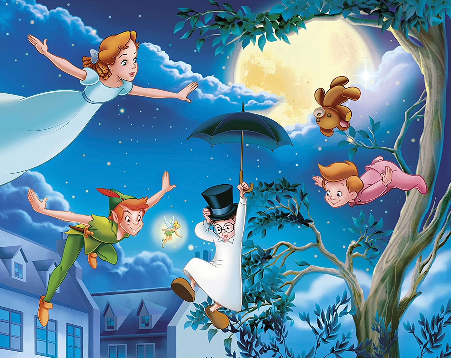CLEMENTONI Disney: Classics (20 + 60 + 100 + 180 Teile) - Puzzle (Mehrfarbig)