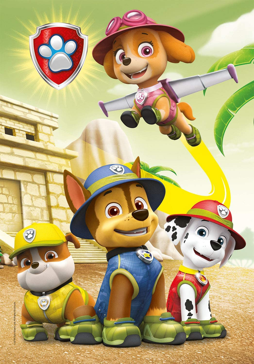 CLEMENTONI Nickelodeon: Paw Patrol (3 x 48 pièces) - puzzle (Multicolore)