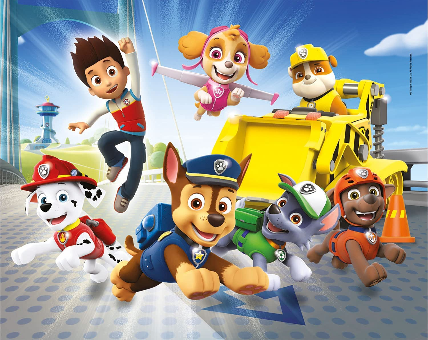 CLEMENTONI Nickelodeon : Paw Patrol (20 + 60 + 100 + 180 pièces) - puzzle (Multicolore)