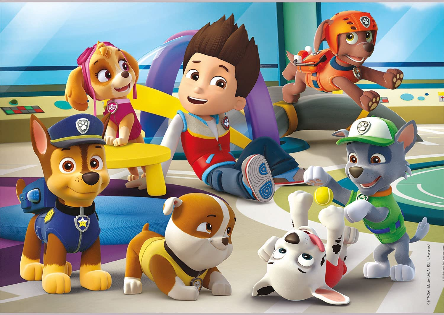 CLEMENTONI Nickelodeon : Paw Patrol (20 + 60 + 100 + 180 pièces) - puzzle (Multicolore)