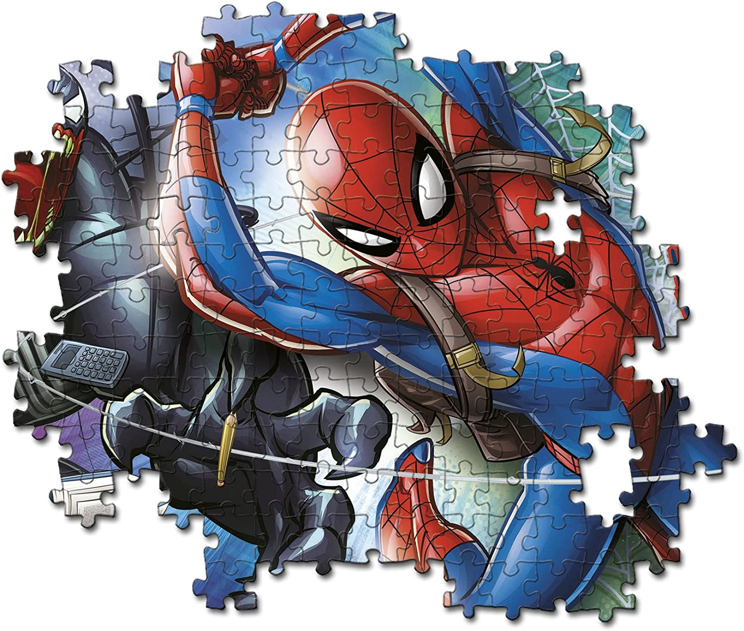 CLEMENTONI Spiderman - Supercolor (104 pièces) - puzzle (Multicolore)