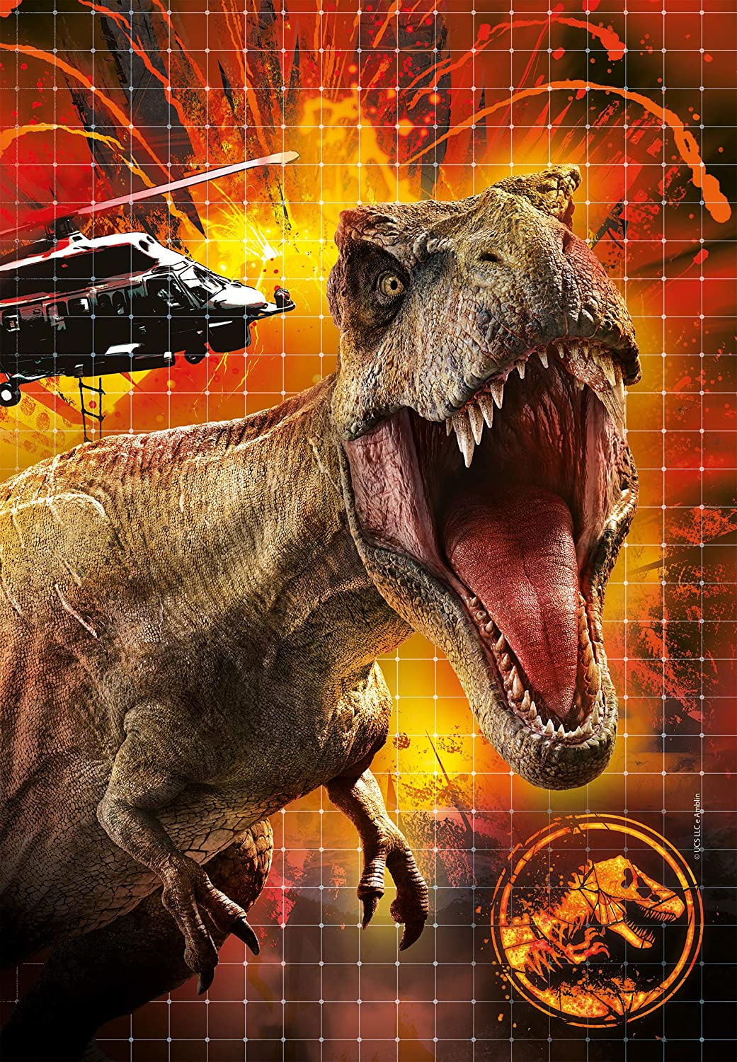 CLEMENTONI Jurassic World (3 x 48 pièces) - puzzle (Multicolore)