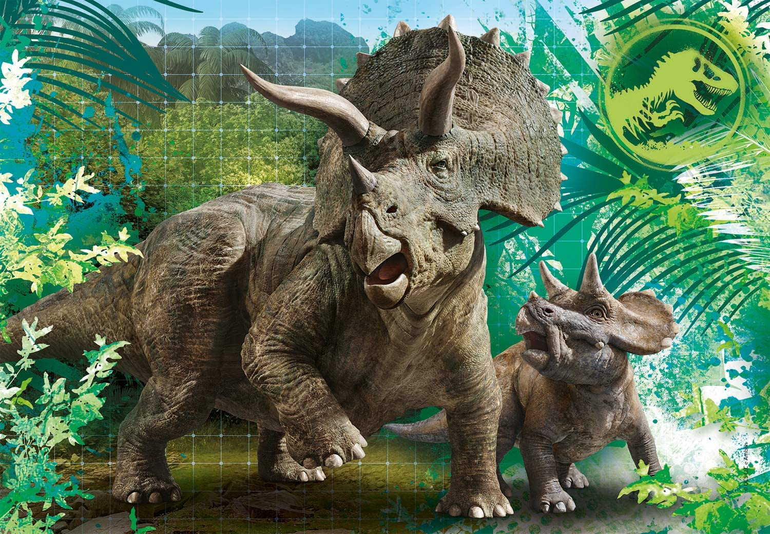 CLEMENTONI Jurassic World (3 x 48 pièces) - puzzle (Multicolore)
