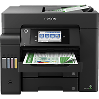 MediaMarkt EPSON EcoTank ET-5800 - Printen, kopiëren en scannen - Inkt - Navulbaar inktreservoir aanbieding
