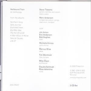 Text mit den Credits für ein Anthologie-CD-Album, mit Namen und Rollen. Weißer Hintergrund.