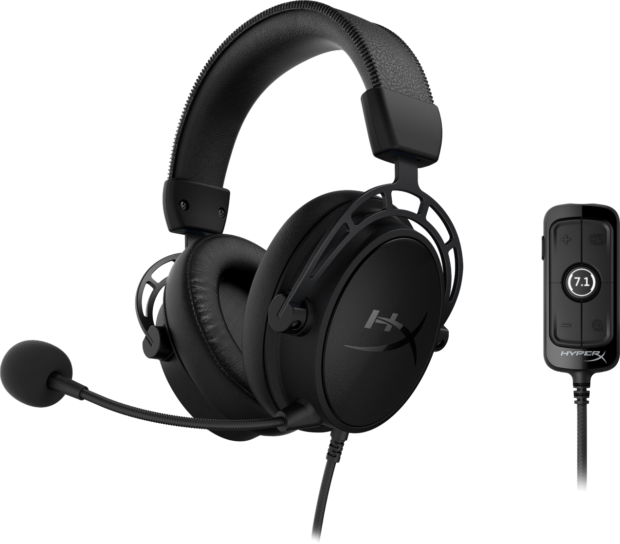 HYPERX Cloud Alpha S Blackout Pro Gaming Headset - Mat Zwart