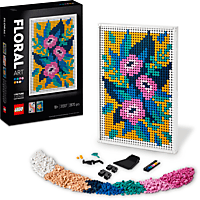 LEGO ART 31207 Blumenkunst Bausatz, Mehrfarbig