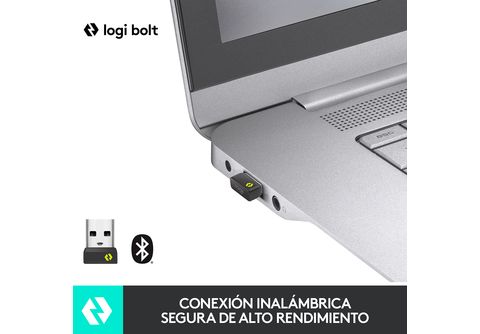 Logitech Ergo K860 Teclado Ergonómico USB/Bluetooth Negro