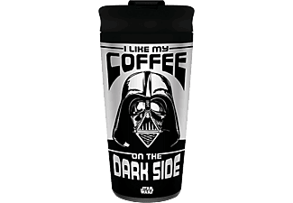 Star Wars - I Like My Coffee On The Dark Side fém utazó bögre