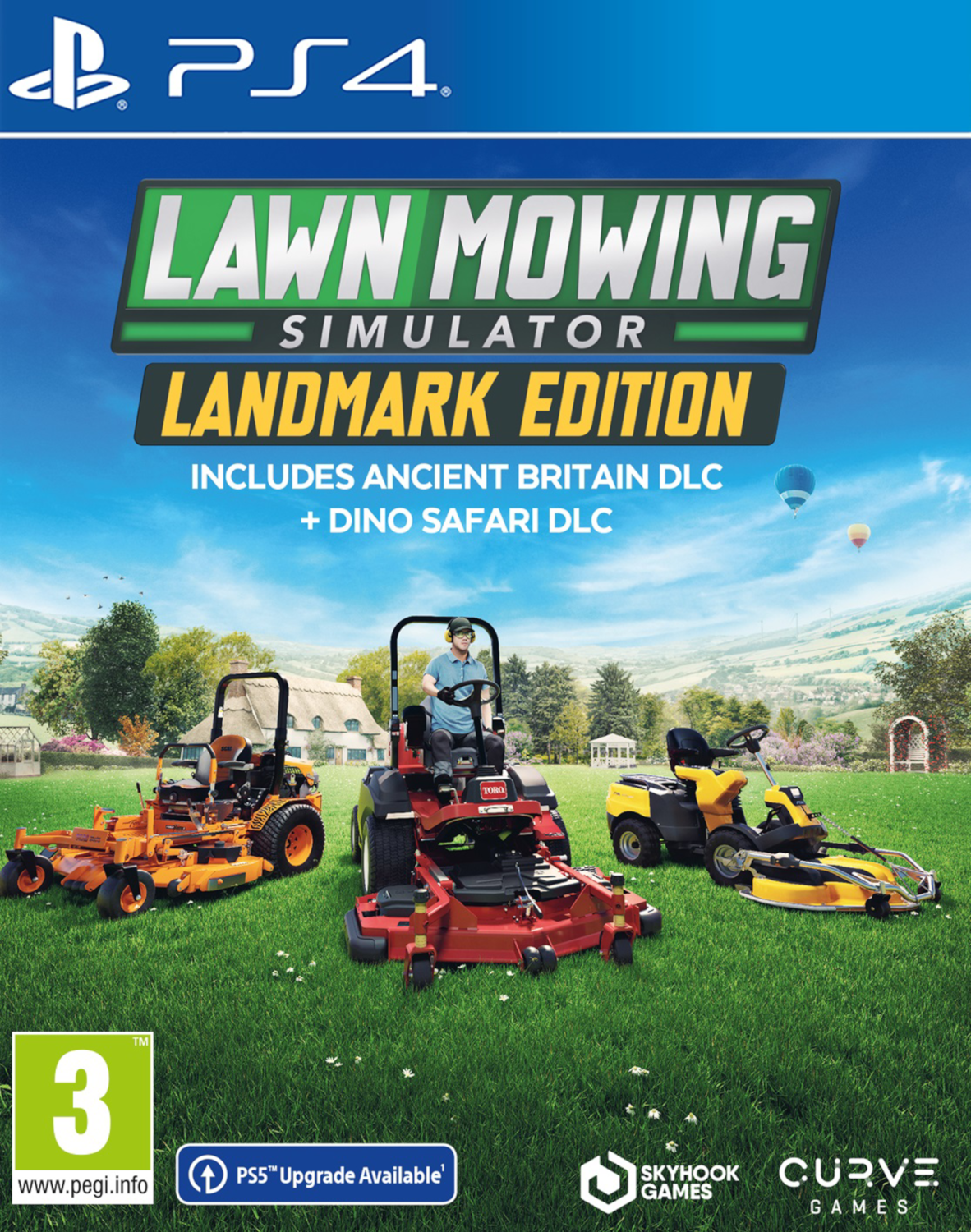 Lawn Mowing Simulator: Landmark Edition UK/FR PS4