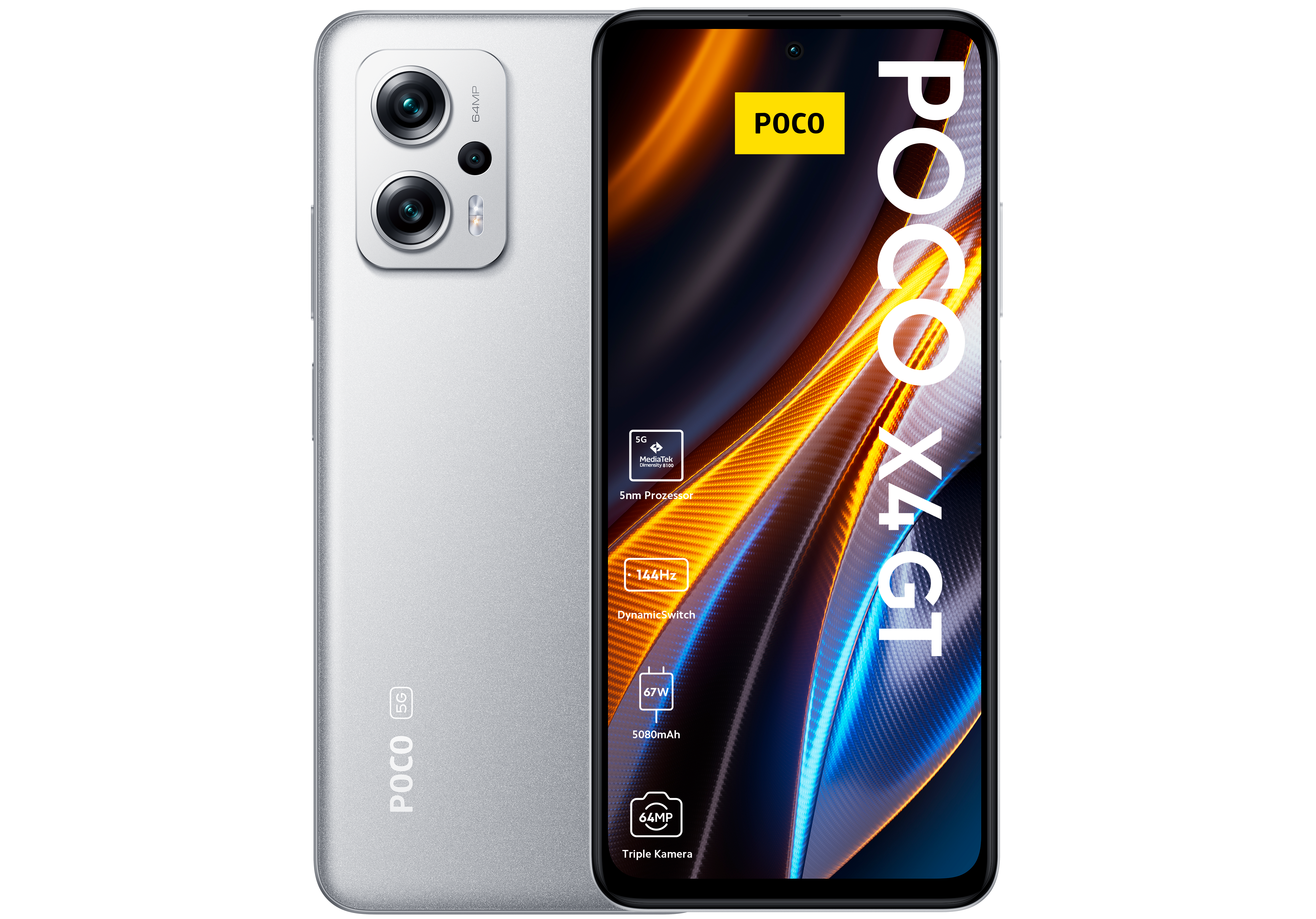 XIAOMI X4 GT 256 GB Silver Dual SIM