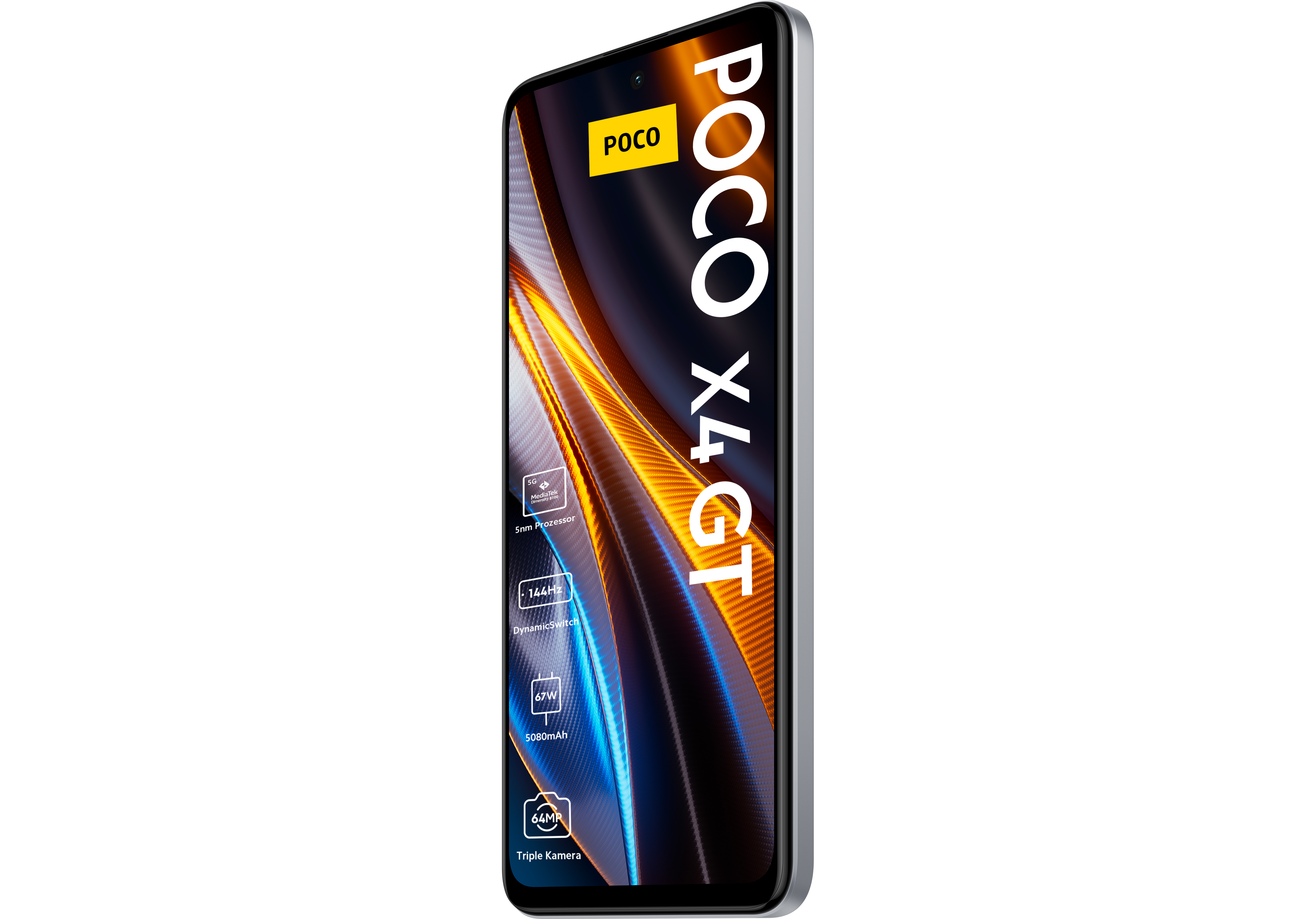 XIAOMI X4 GT 256 GB Silver Dual SIM