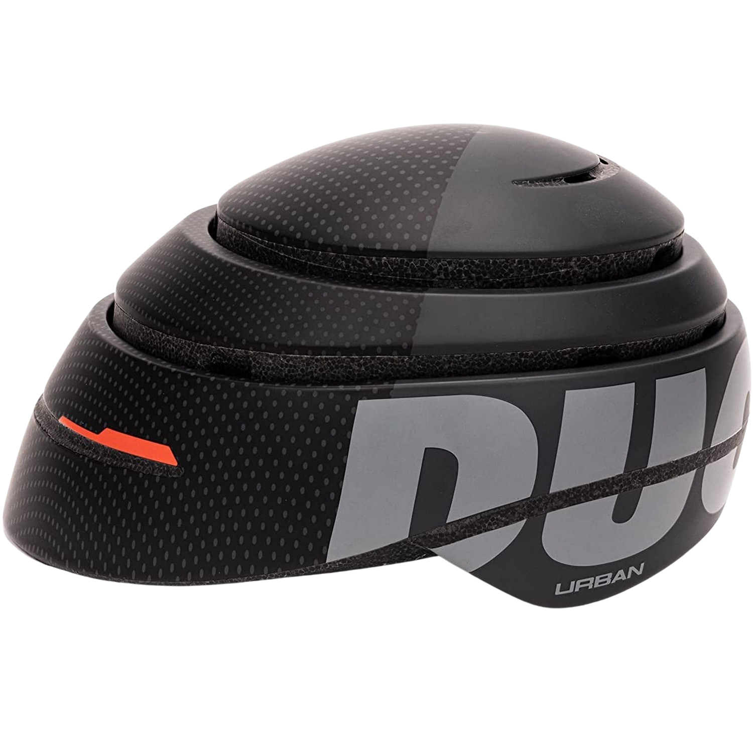 Casco Ducati Foldabile urban talla m plegable negro unisex adulto con detalles rojos