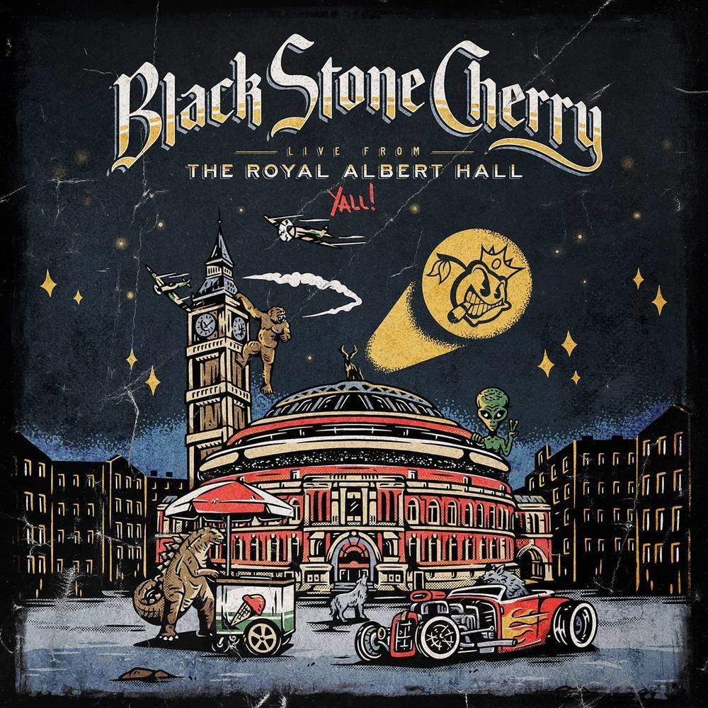 Black Stone Cherry album borítója színpaddal és tömeggel.