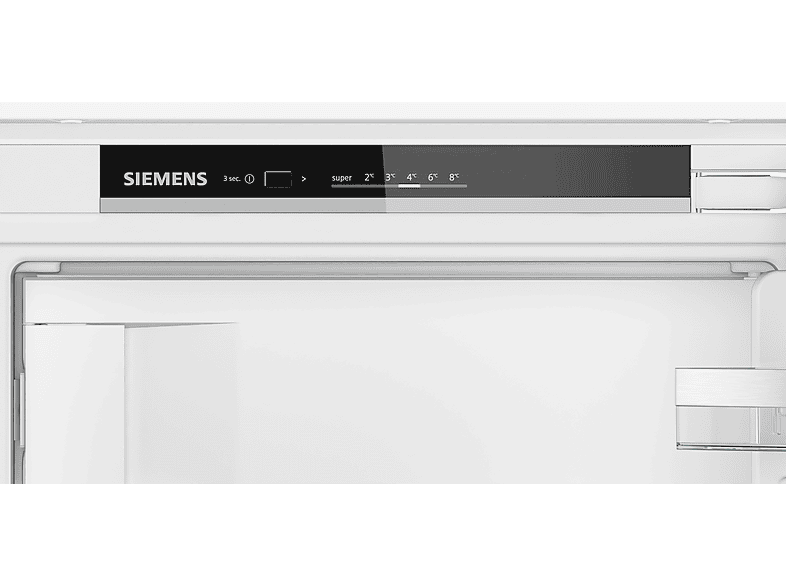 SIEMENS KI42LVFE0 iQ300 Einbaukühlschrank (187 l, E, 1221 mm hoch, Weiß)