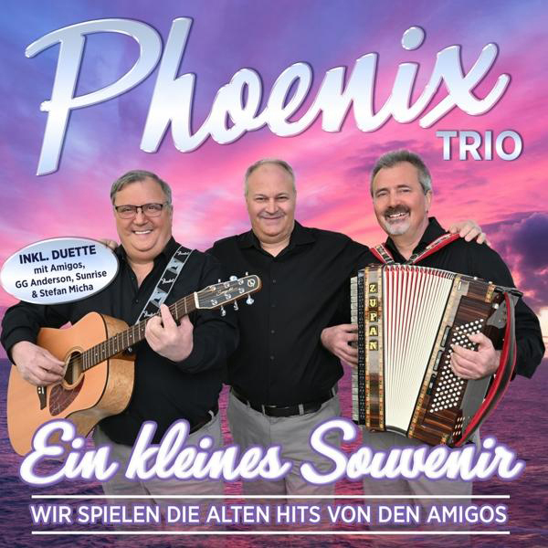 Albumcover mit drei Männern, einer mit Gitarre, einer mit Akkordeon.