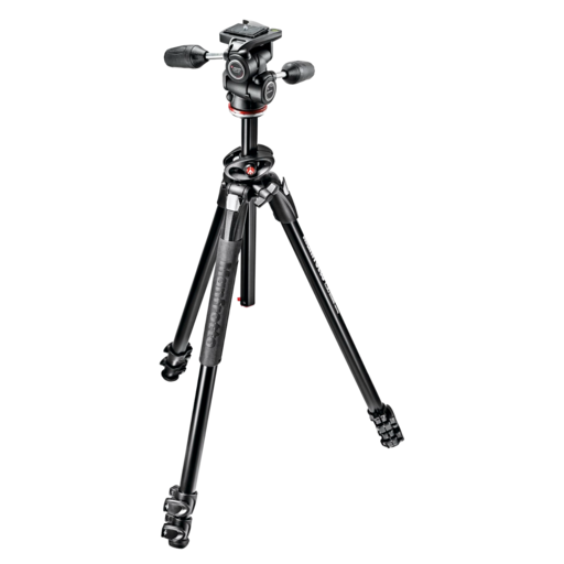 Manfrotto 290 Dual Aluminum Tripod Kit with 3-Way Head