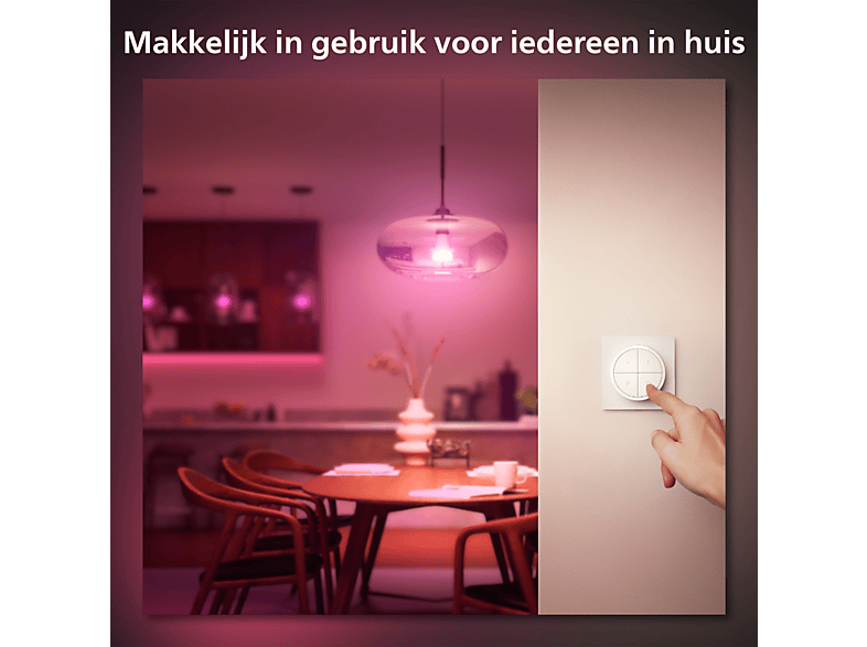 Philips Hue SWITCH wandmodule voor schakelaars