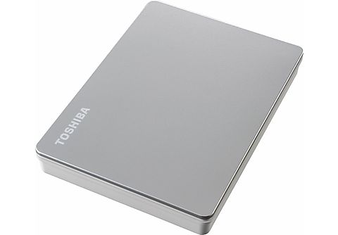 Festplatte TOSHIBA Canvio Flex Festplatte, 2 TB HDD, 2,5 Zoll, extern,  Silver | MediaMarkt