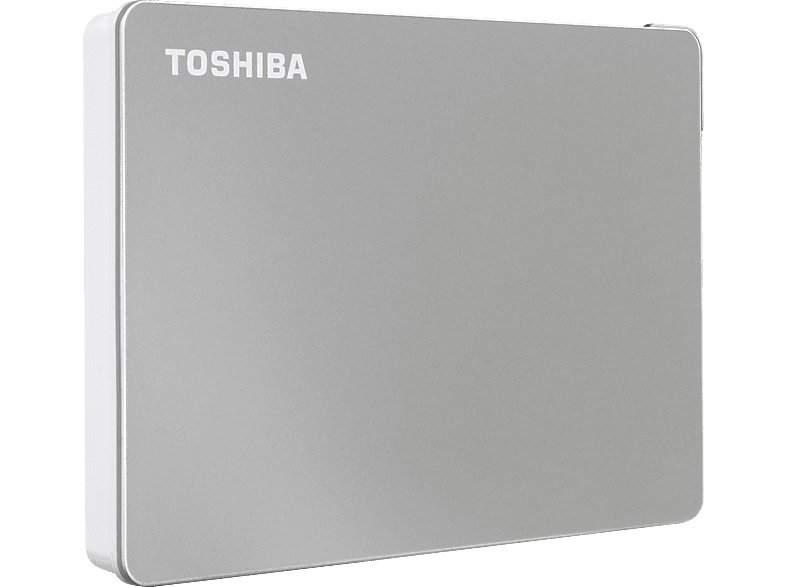 Thumbnail - TOSHIBA Canvio Flex Exklusive Festplatte, 1 TB HDD, 2,5 Zoll, extern, Silver