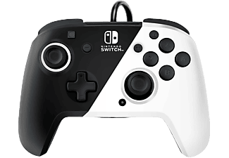 PDP FACEOFF DELUXE+ WIRED Controller - BLACK/WHITE