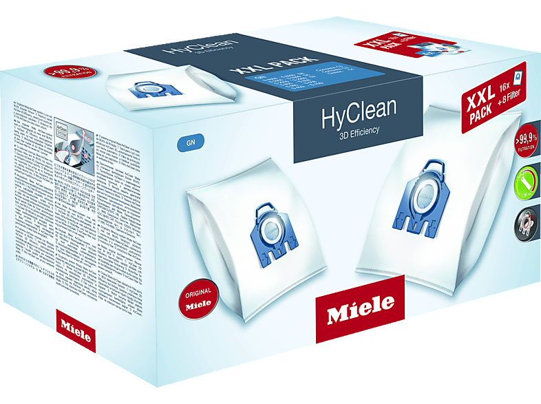 Surichinmoi Waarneembaar mixer MIELE XXL-Pack HyClean 3D Efficiency GN- Stofzuigerzakken kopen? |  MediaMarkt