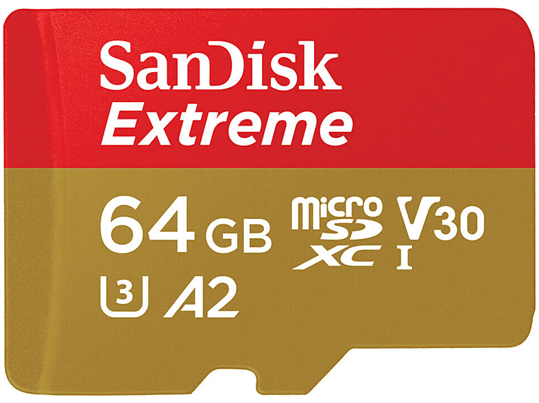 Scheda DI Memoria SanDisk Extreme Action Cam 64Gb