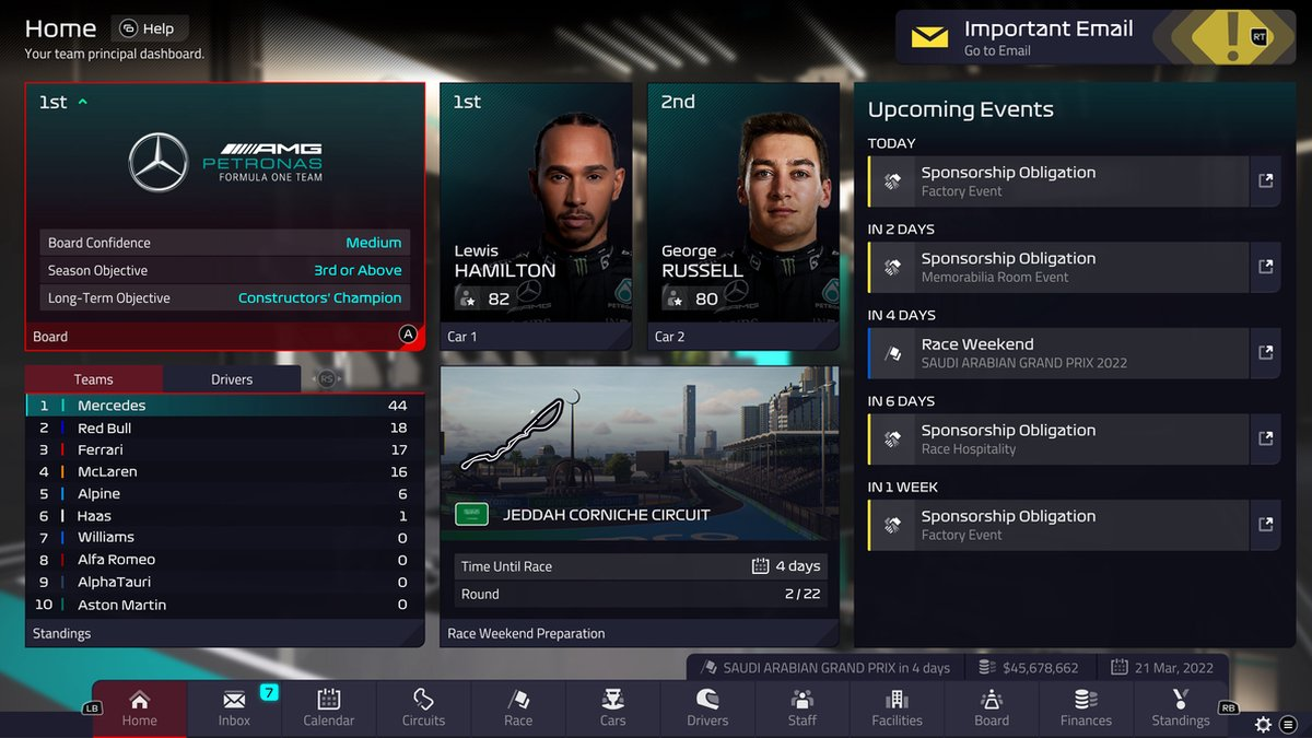 F1 Manager 2022 | PlayStation 4