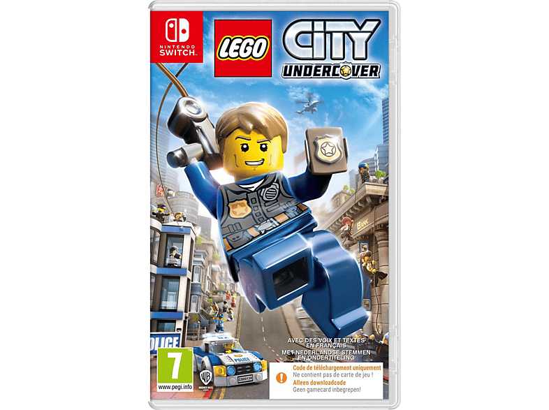 Lego city undercover hot sale nintendo switch codes