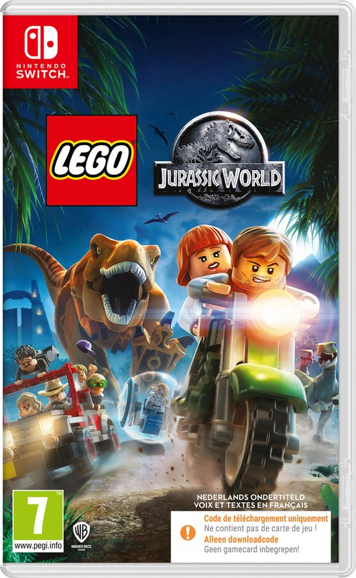 Warner Bros Games Lego Jurassic World (code In Box) Nintendo Switch