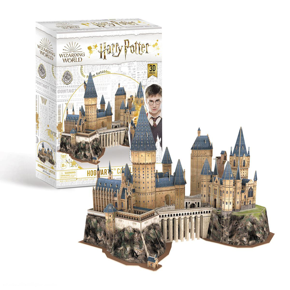 REVELL 00311 Harry Potter Hogwarts™ Castle Puzzle, Mehrfarbig 3D