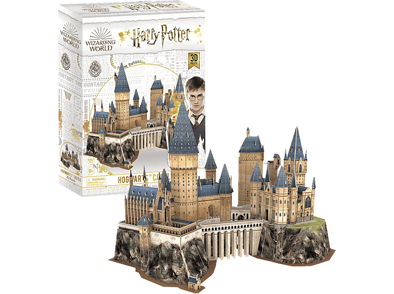 REVELL 00311 Harry Potter Hogwarts™ Castle 3D Puzzle, Mehrfarbig