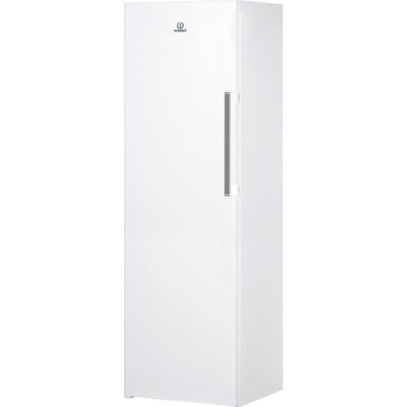 Congelador vertical - Indesit UI8 F1C W 1, 259 l, No Frost, 4 Cajones, 187.5 cm, Blanco