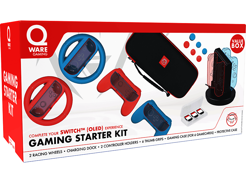 Qware Gaming Bundel Voor Nintendo Switch (oled)