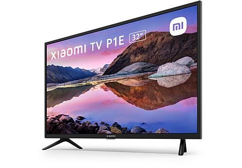 TV LED 32  Xiaomi TV P1E, HD, Smart TV, DVB-T2 (H.265), Dolby Audio, Negro