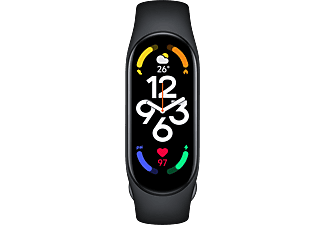 Pulsera de actividad | Xiaomi Band 7, 1.62" AMOLED, Hasta 14 días, Frecuencia cardíaca, Monitor sueño, 110 Modos de deporte, 5 Negro