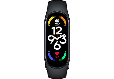 Pulsera de actividad - Xiaomi Band 7, 1.62" AMOLED, Hasta 14 días, Frecuencia cardíaca, Monitor de sueño, 110 Modos de deporte, 5 ATM, Negro