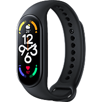 Pulsera de actividad | Xiaomi Band 7, 1.62" AMOLED, Hasta 14 días, Frecuencia cardíaca, Monitor de 110 Modos de deporte, 5 ATM, Negro