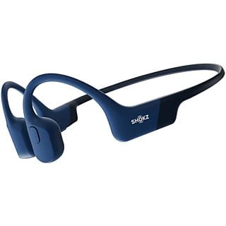 SHOKZ Écouteurs sport sans fil à conduction osseuse OpenRun Bleu (S803BL)