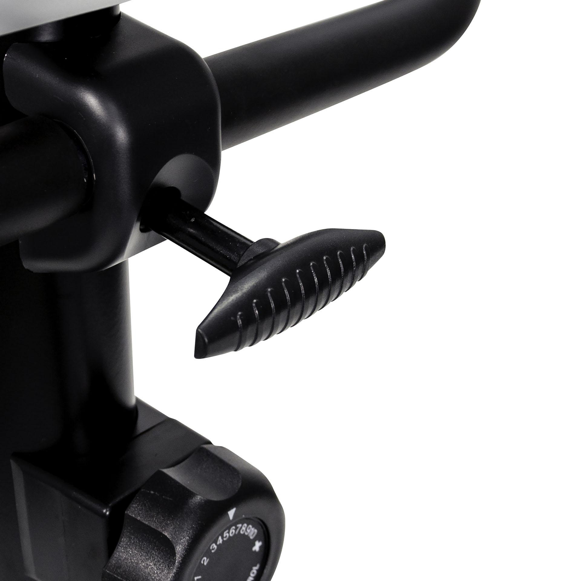 CHRISTOPEIT AX 2000 Heimtrainer, Schwarz/Silber