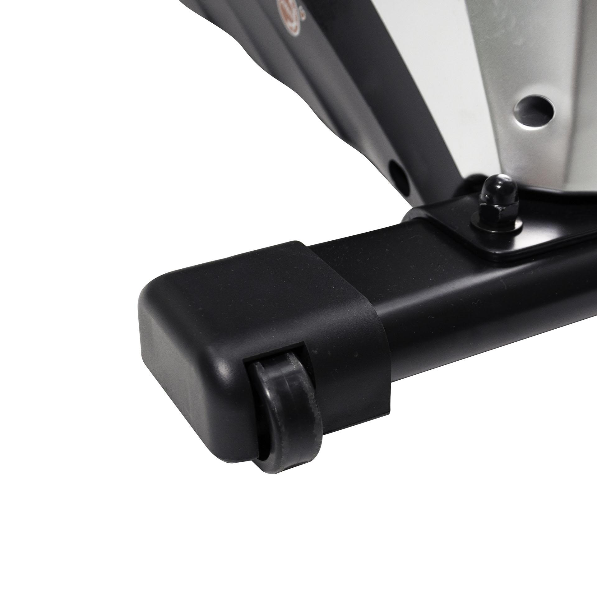 CHRISTOPEIT AX 2000 Heimtrainer, Schwarz/Silber